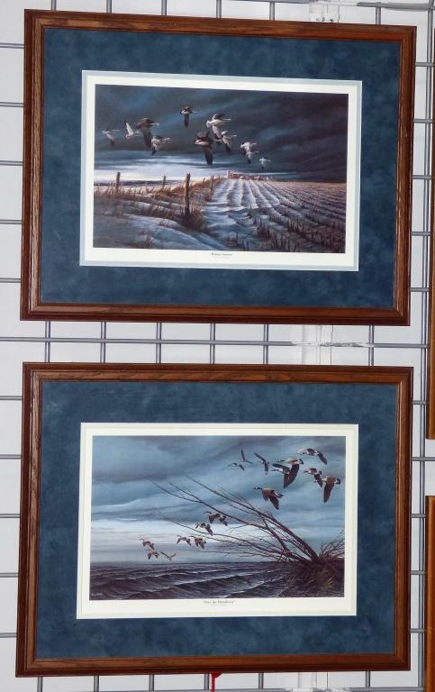 Terry Redlin Two Lithograph Prints- Flying Ducks (1 of 5)