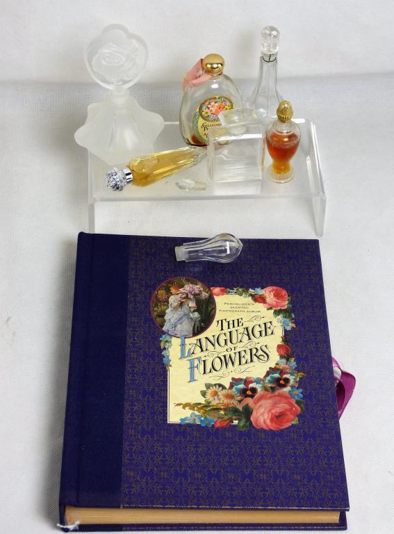 Vintage Perfume Glass & Crystal Bottles & Photo Al (1 of 6)