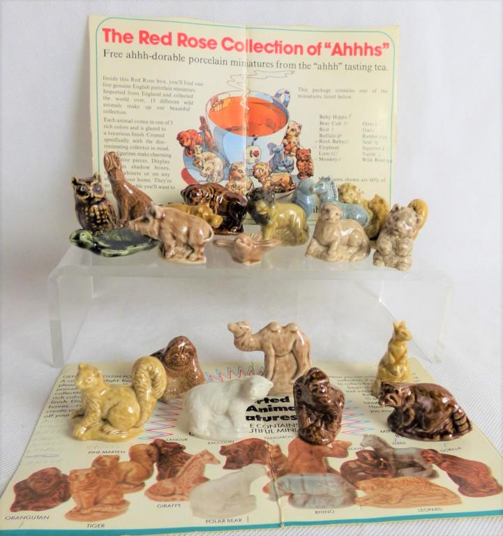 Red Rose Tea Wade of England Animal Figurines (1 of 3)