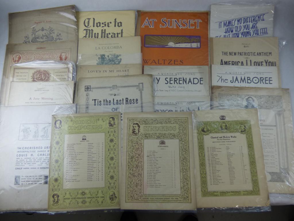 Antique Music & Piano Sheets/ Books: Antique Music & Piano Sheets/ Books. Condition: Good