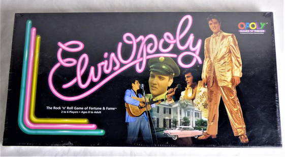 Elvisopoly Elvis Presley Rock 'n' Roll Monopoly: Elvisopoly Elvis Presley Rock 'n' Roll Monopoly Game. Condition: New, sealed