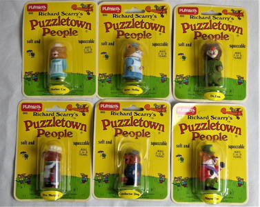 Playskool Richard Scarry's Puzzletown People 1976