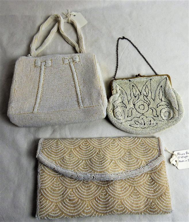 Vintage Micro Beaded Clutches Handbag-Richere (1 of 8)