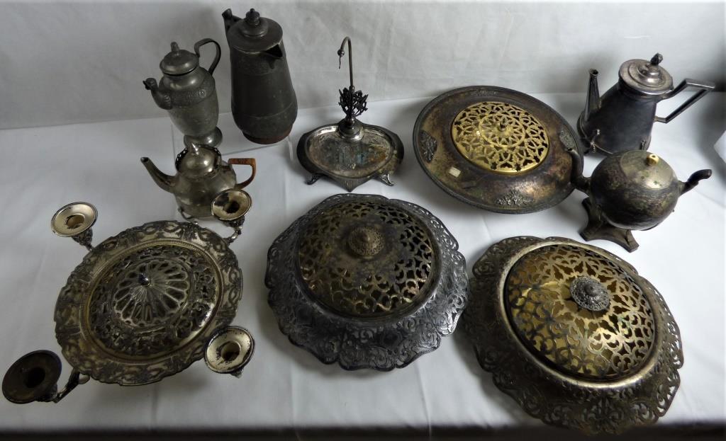 Antique Silverplate Assortment- Meriden (1 of 15)