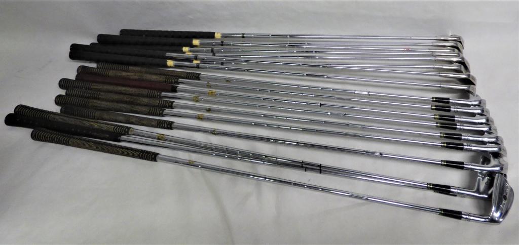 Walter Hagen Custom Golf Clubs: Golf Clubs Assortment. Condition: Appear to be in good condition