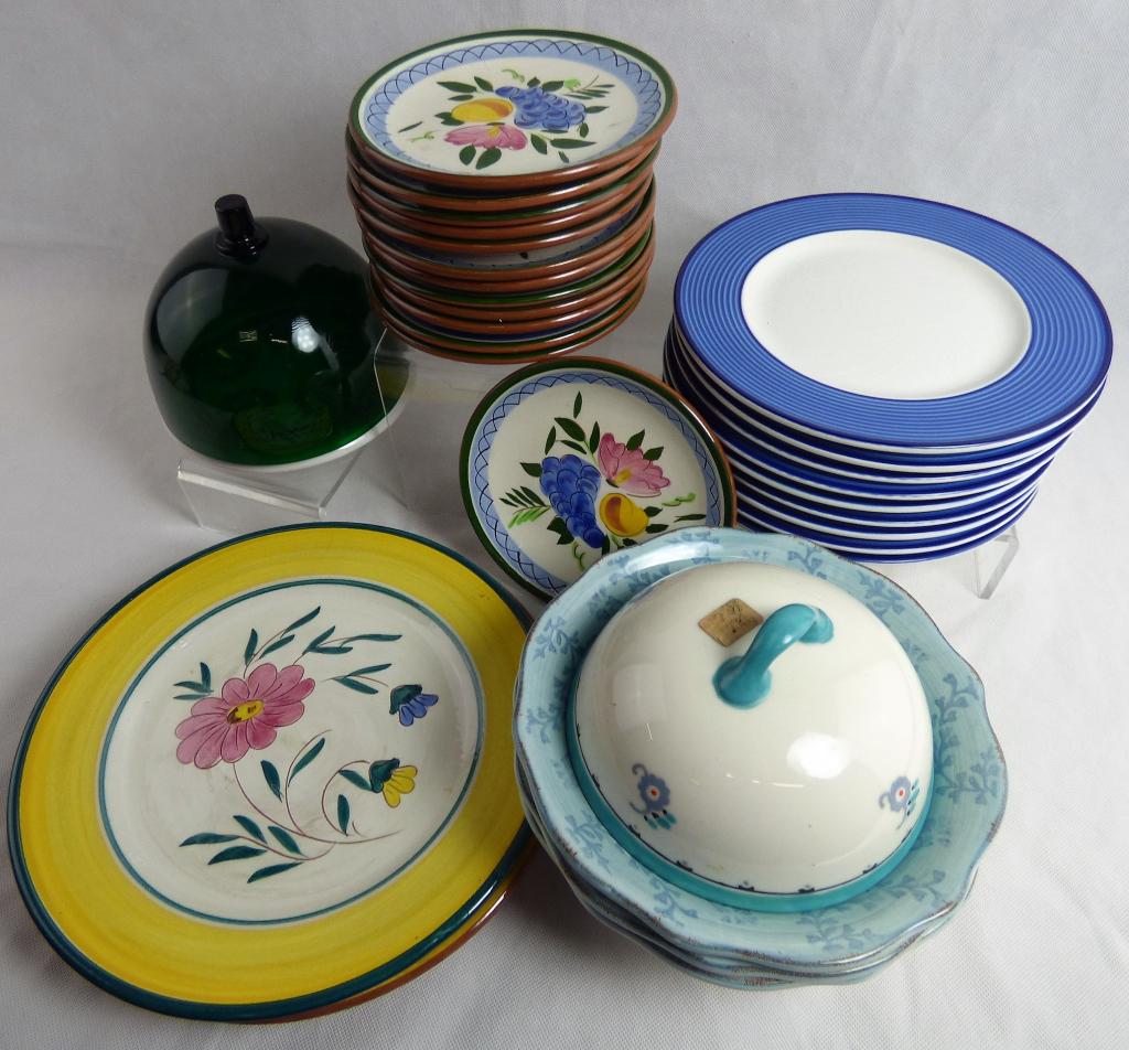 Lot of Pottery Plates and Bowls- Stangl (1 of 13)