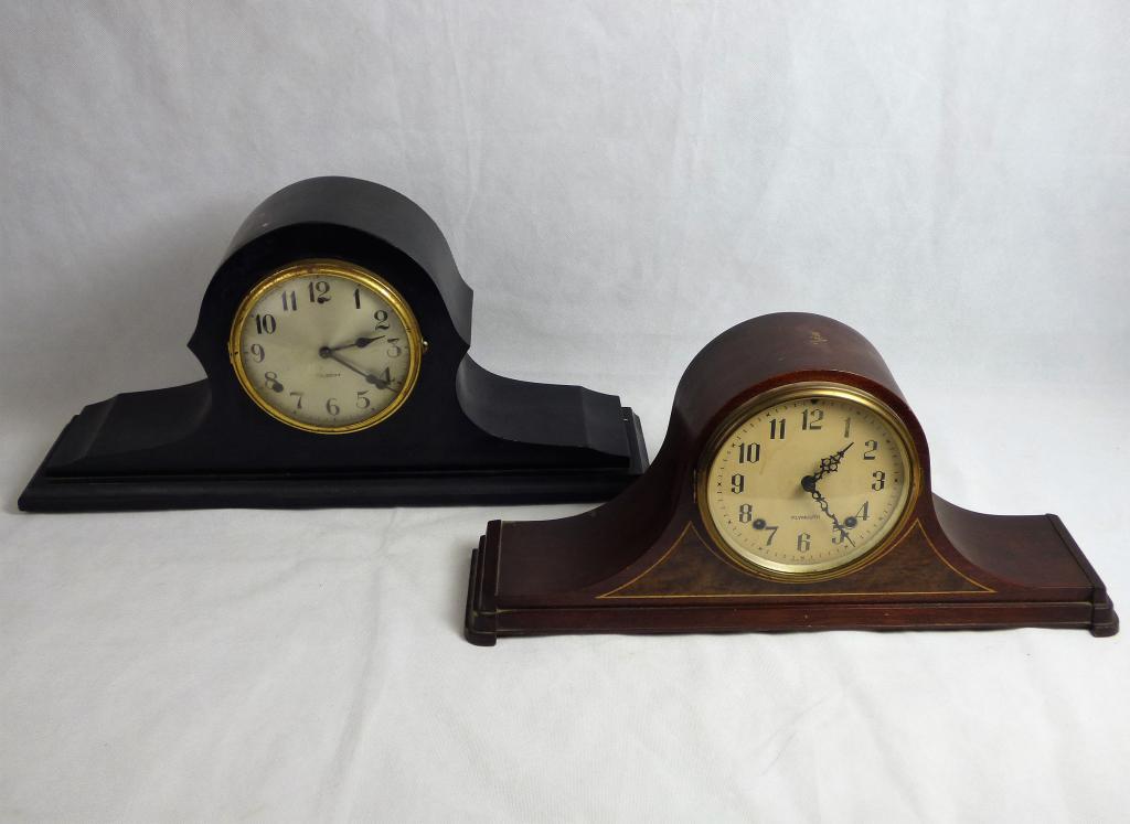 Vintage Gilbert & Plymouth Mantel Clocks (1 of 9)