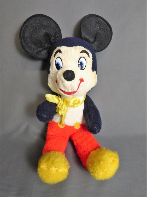 Early Stuffed Disney Mickey Mouse Toy (1 of 5)