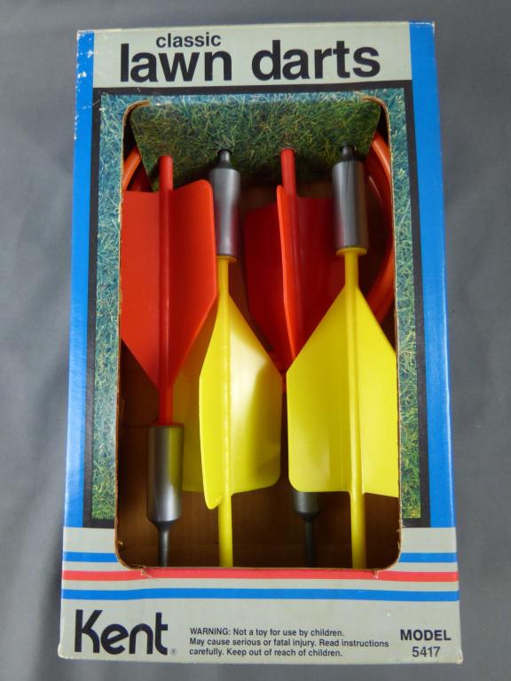 Vintage Kent Classic Lawn Darts Game (1 of 4)