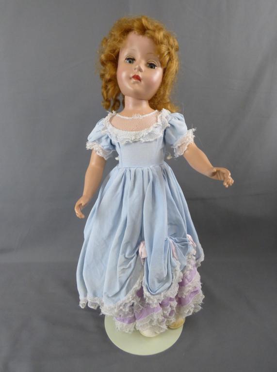 Vintage American Character Strung Sweet Sue Doll: Vintage 20" Hard Plastic American Character Strung Sweet Sue Doll. Condition: Good