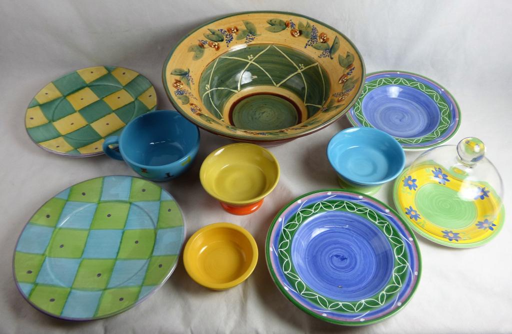 Stoneware Pottery Assortment (1 of 8)