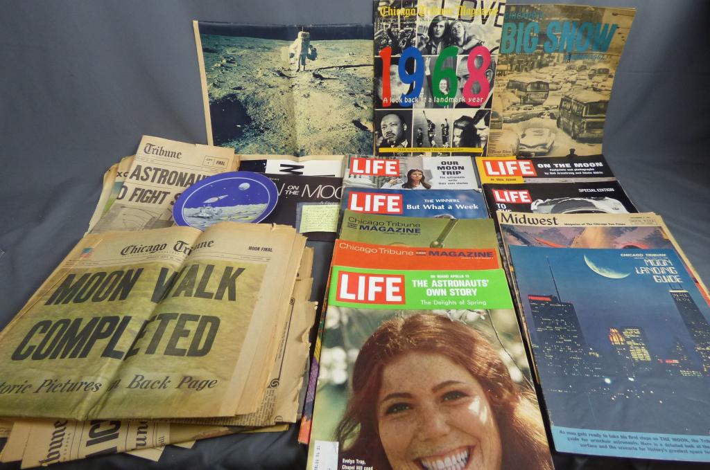 Man on Moon- Astronauts/ Space Vintage Magazines (1 of 9)