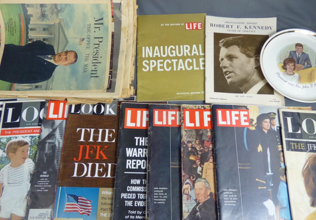 JFK Kennedy Vintage Magazines and Newspapers (1 of 11)