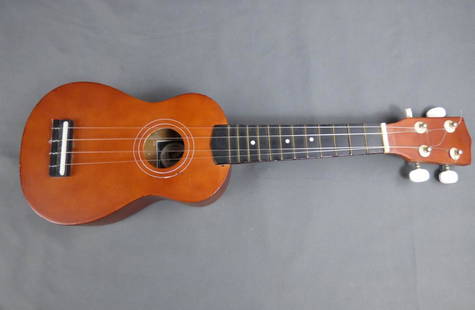 Santa Rosa U2 Soprano Ukulete Guitar: Santa Rosa Guitar Company. Model U2. Soprano Ukulete Guitar. Measures 20 ½" long. Condition: appears to be in good condition with minor wear to body