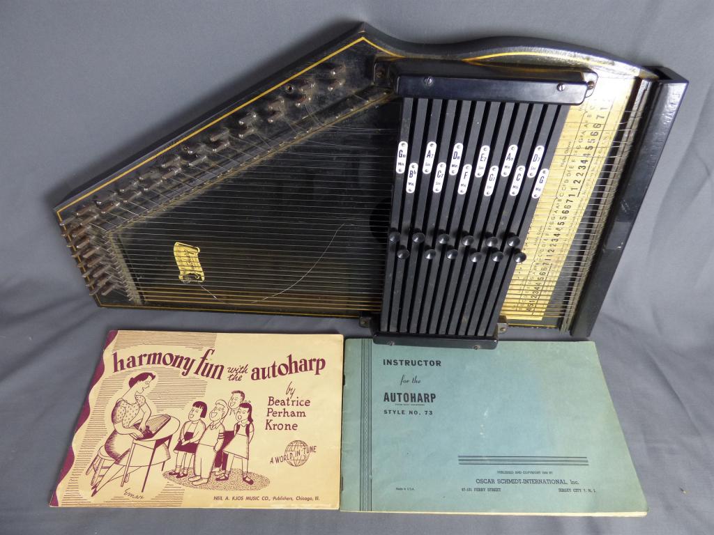 Autoharp Musical Instrument by Oscar Schmidt (1 of 5)