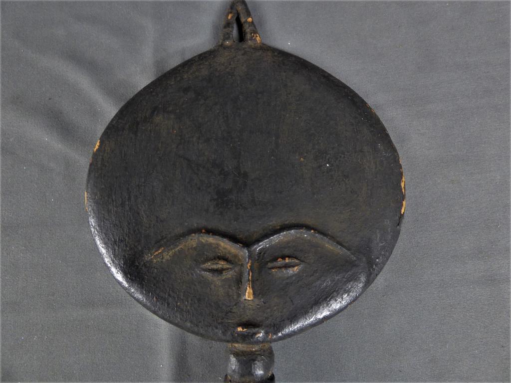 Vintage African Statue Ashanti Wooden Carved Doll (1 of 3)