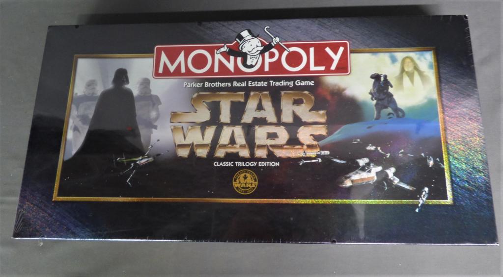 Star Wars Classic Trilogy Edition Monopoly Game (1 of 1)