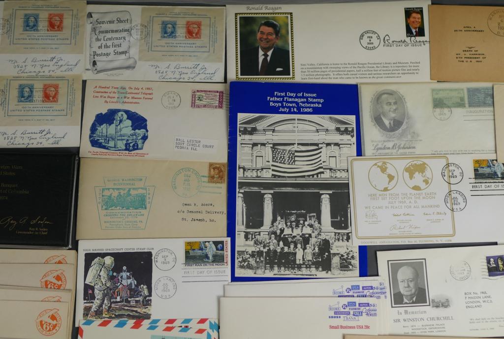 First Day Covers & Vintage Stamp Envelopes (1 of 8)