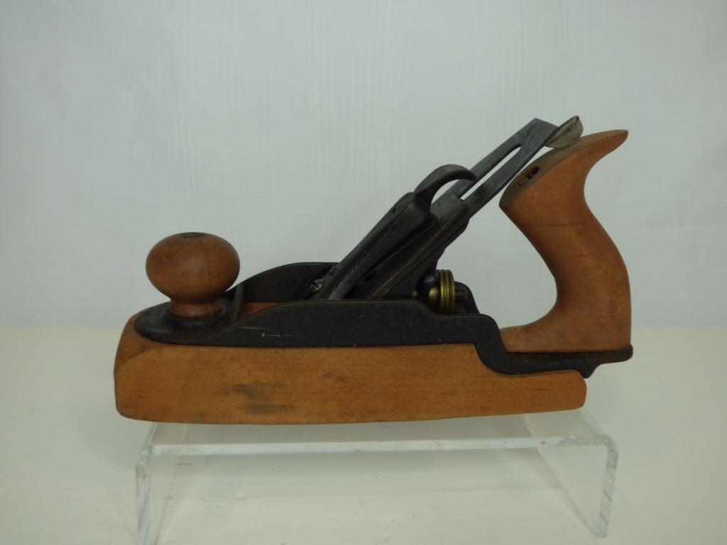 Stanley Rule & Level Co 9 3/4" Wood Hand Plane (1 of 8)