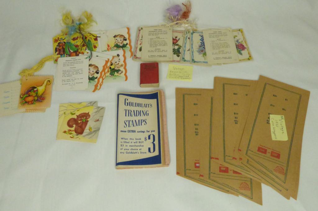 Tally Bridge Table Cards, Stamp Books, Coin Wrappr (1 of 4)