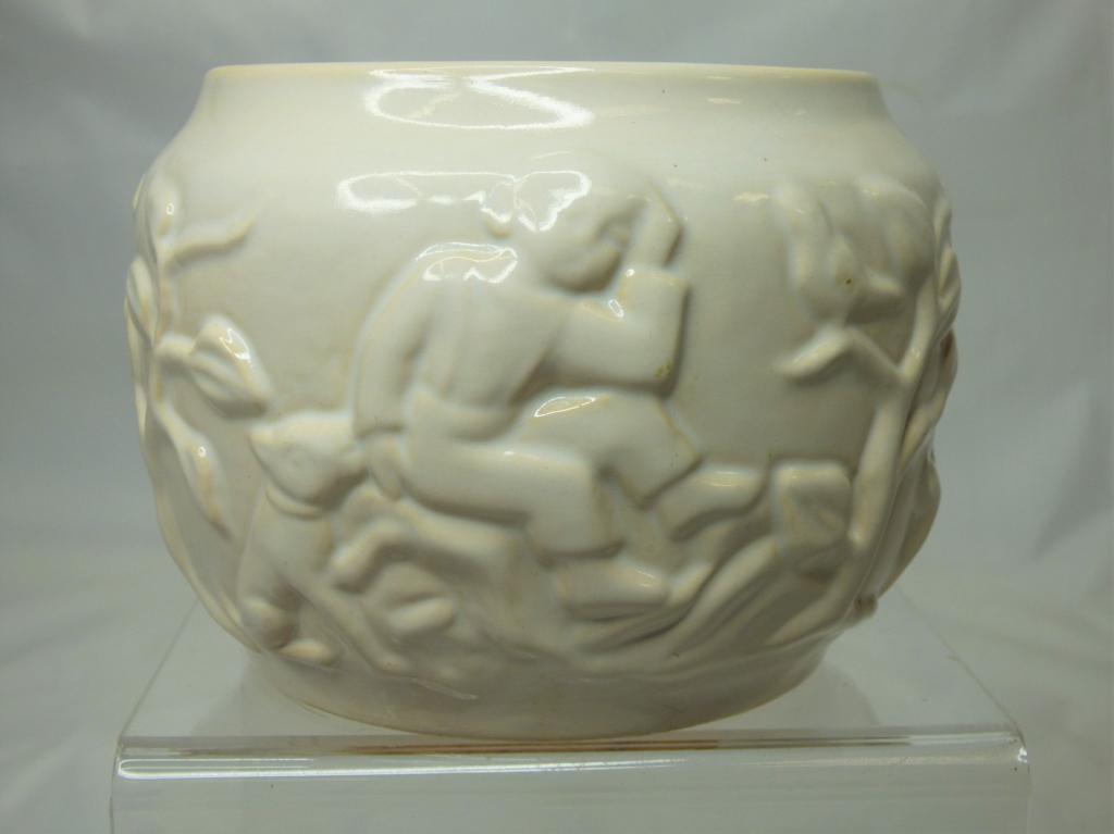 L. Hjorth Denmark Art Deco Art Pottery Bowl (1 of 7)