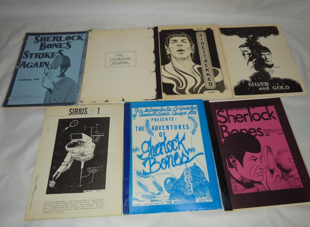 Star Trek Fanzine Books- Sherlock Bones (1 of 5)