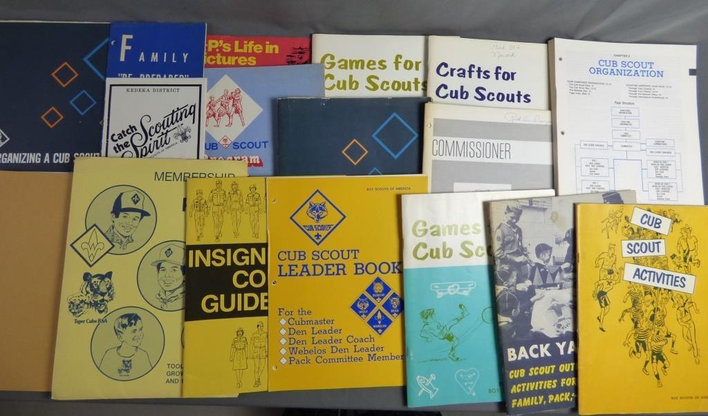 Boy Scouts Paper Memorabilia from 70's-80's (1 of 3)