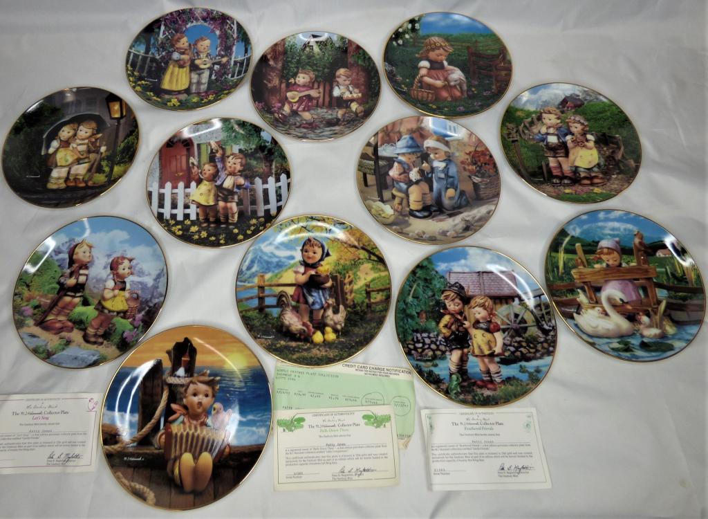 MJ Hummel Collector Plates by Danbury Mint (1 of 7)