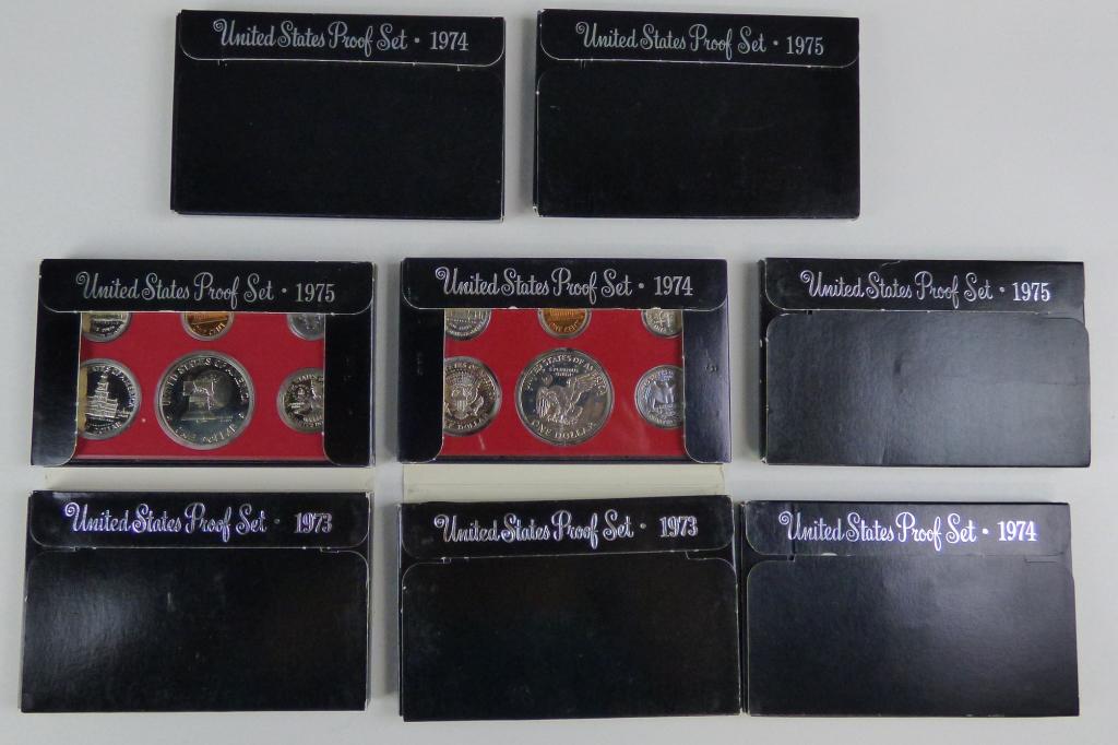 US Coin Proof Sets- 1970's (1 of 2)