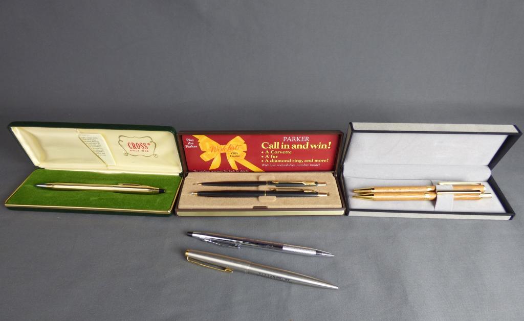 Vintage Pen Sets- Parker, Cross, Robert Hall (1 of 18)