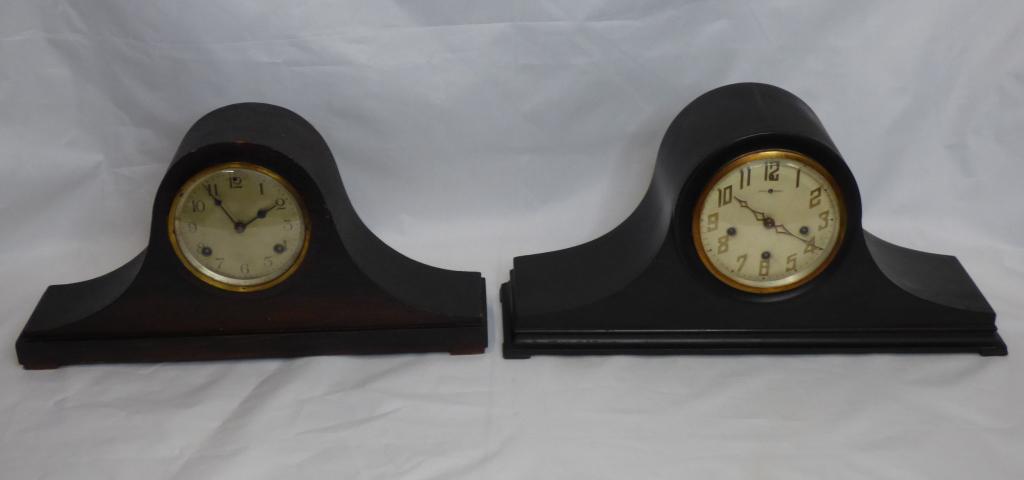 Two Vintage Camel Back Mantel Clocks- Waterbury (1 of 15)