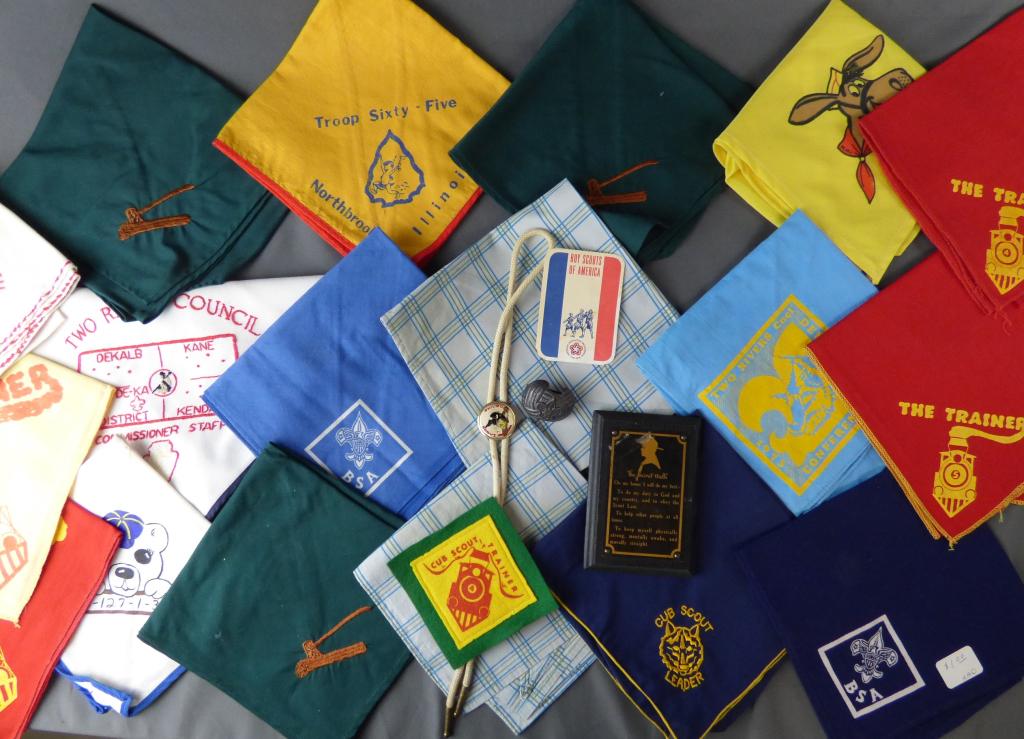 Boy Scouts Large Group of Neckerchieves & Ties (1 of 8)