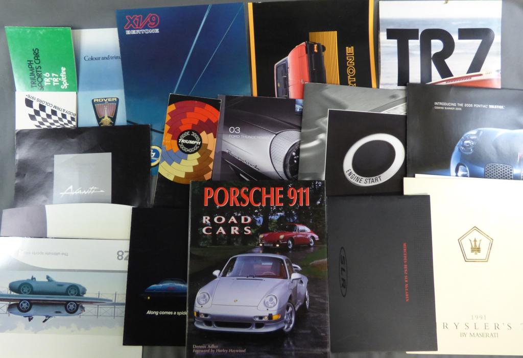 Vintage Automobile Car Advertising Brochures Bookl (1 of 7)