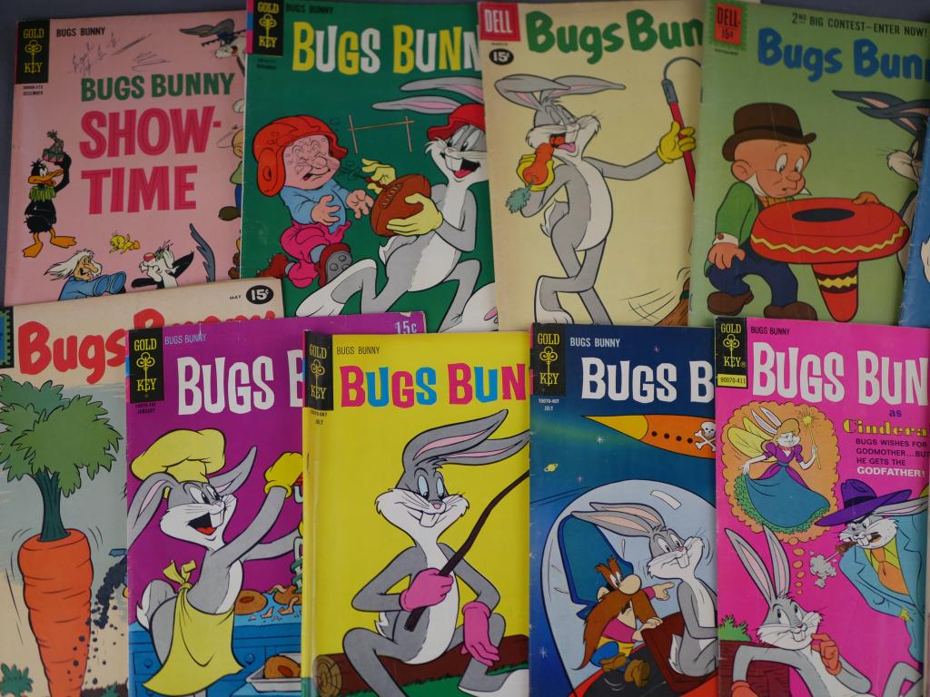 Silver Age Comic Books - Bugs Bunny- Dell Golden y (1 of 6)