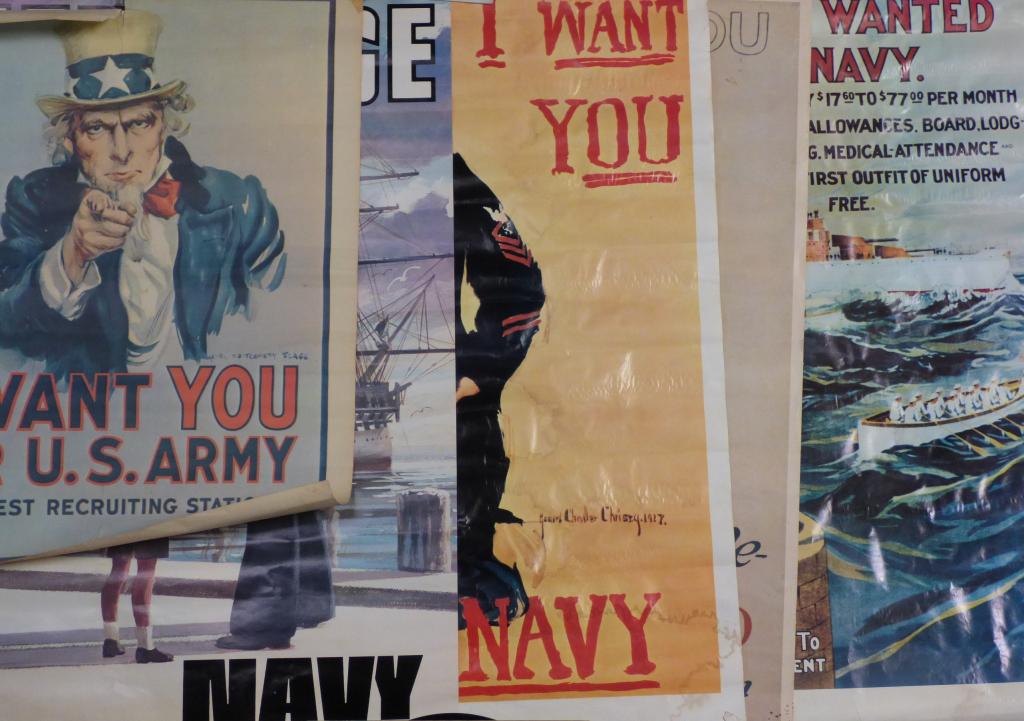 US Navy & Army Recruiting Posters (1 of 8)
