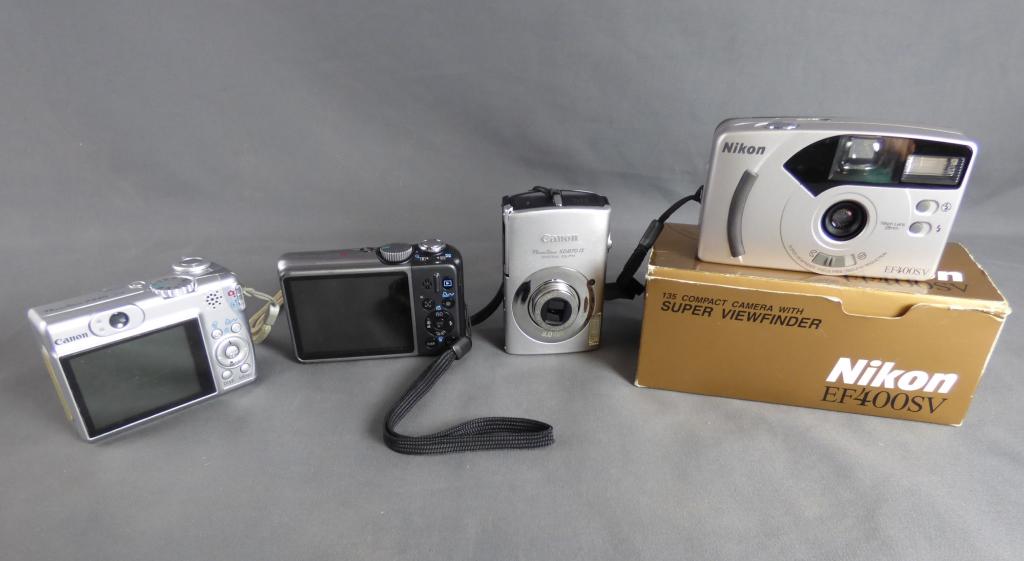 Canon & Nikon Digital Cameras (1 of 3)