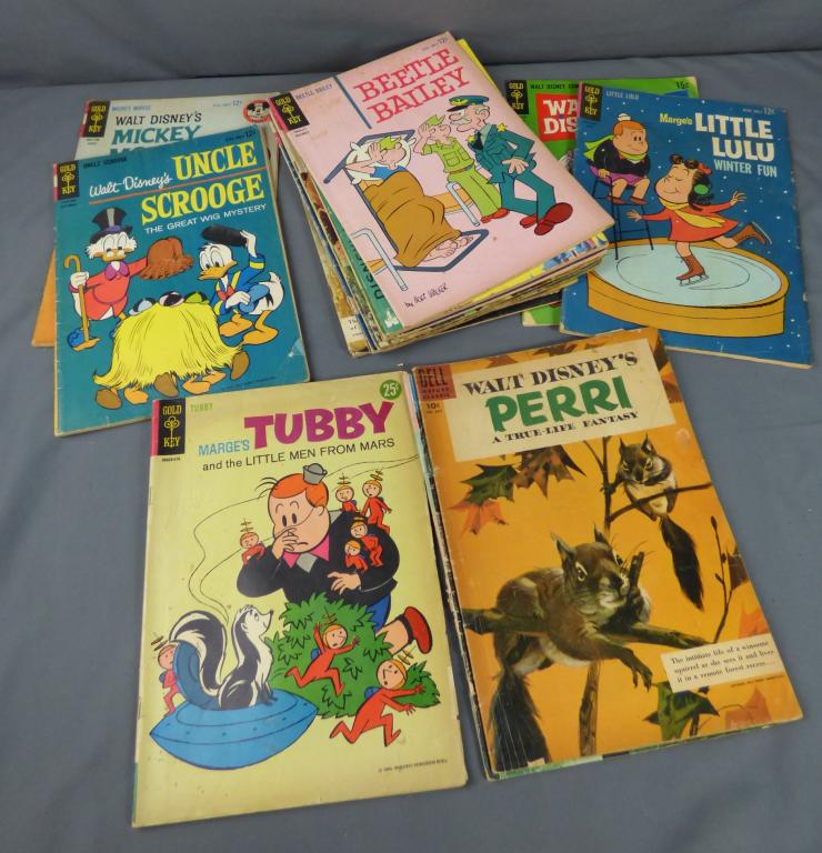 Vintage Silver Age Gold Key & Dell Comic Books (1 of 4)
