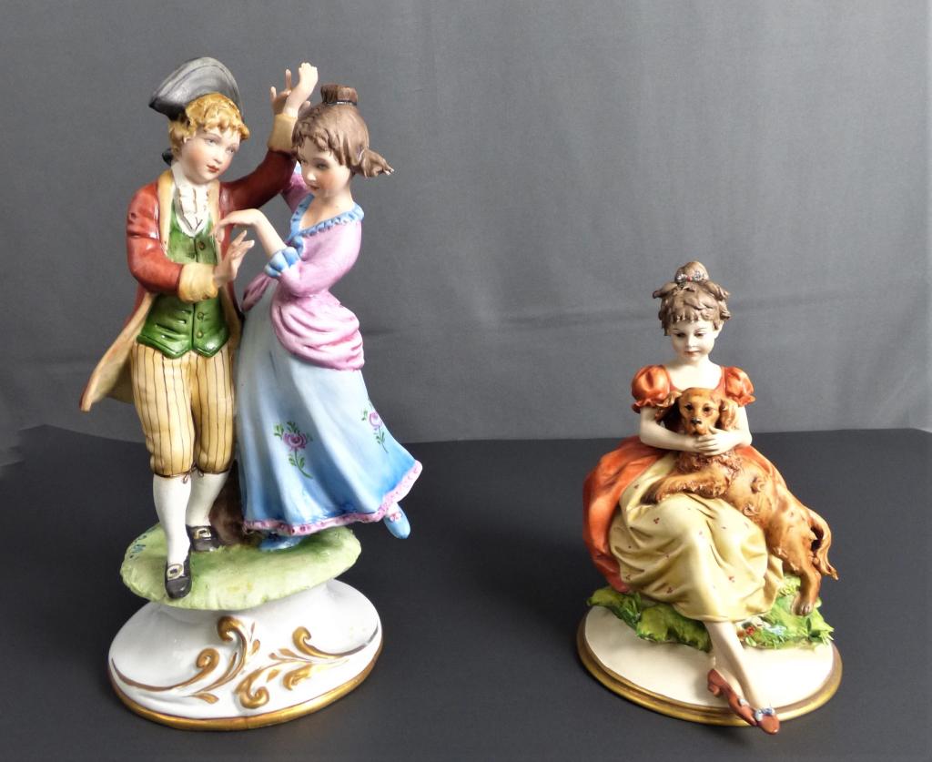 Capodimonte Italy Porcelain Figurines (1 of 12)