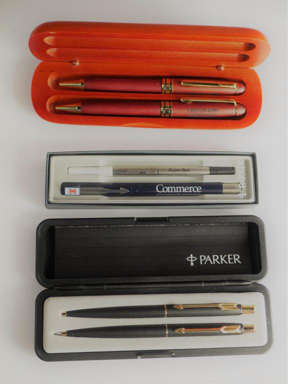 Parker & US Army Pen Sets (1 of 5)