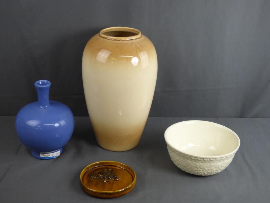 Haeger Pottery Assortment- Vases, Bowl, Ashtray (1 of 10)