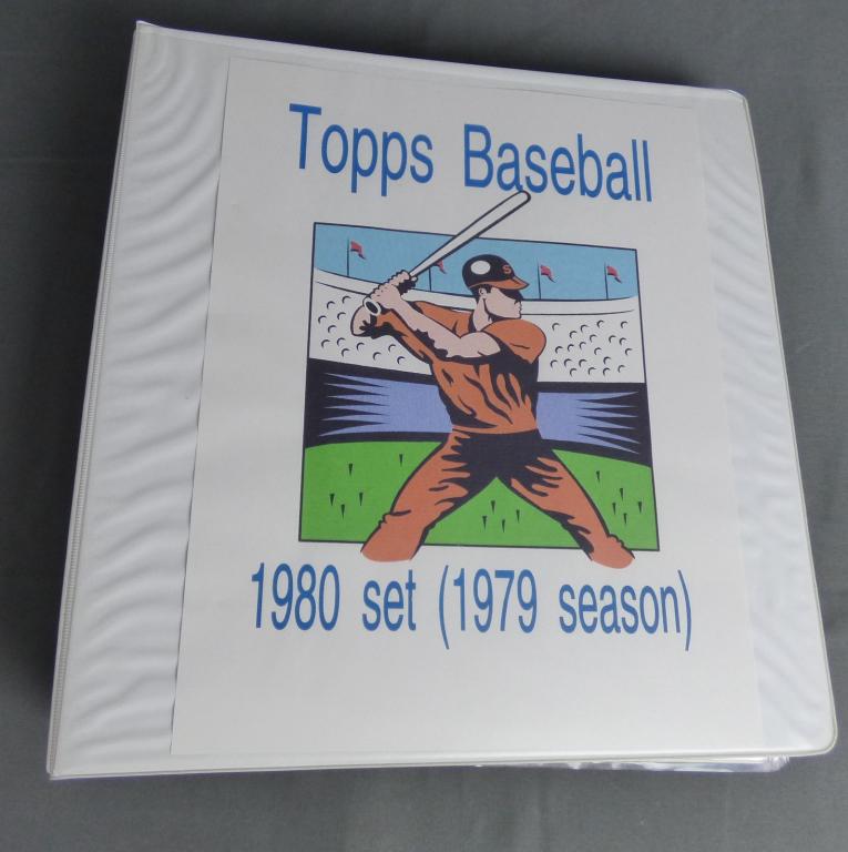 Topps Baseball Trading Cards 1980 Set ('79 Season) (1 of 20)