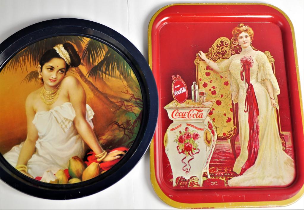 Coca Cola Lillia Norton Nordica1903 Tray & Indian (1 of 8)