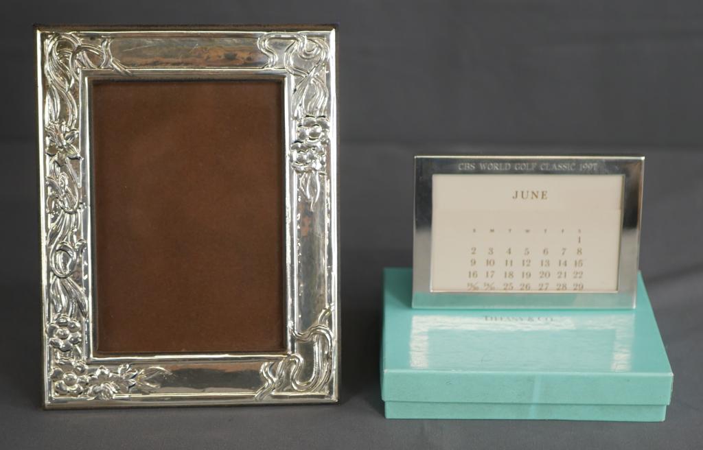 Two Tabletop Photo Frames including Tiffany & Co (1 of 6)
