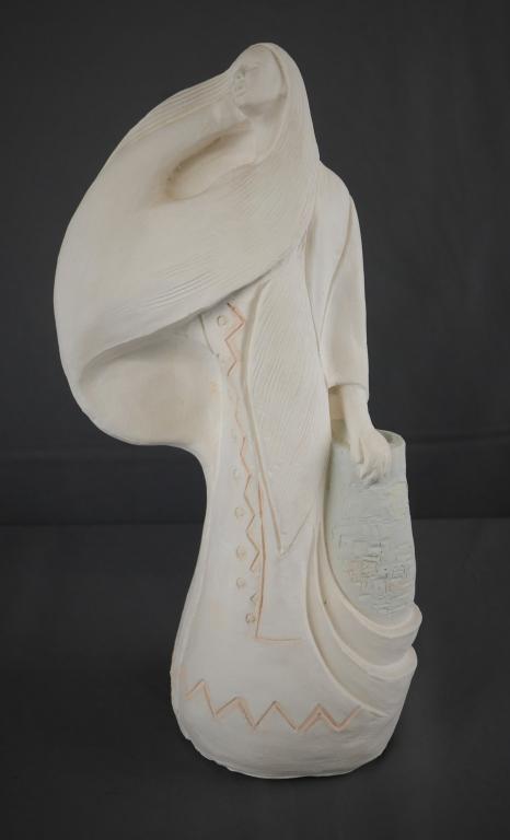 L. Benavides Jr Comanche Land Indian Sculpture (1 of 4)