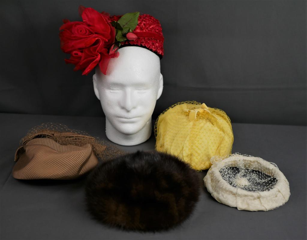 Mid Century Lady Hat Assortment (1 of 5)