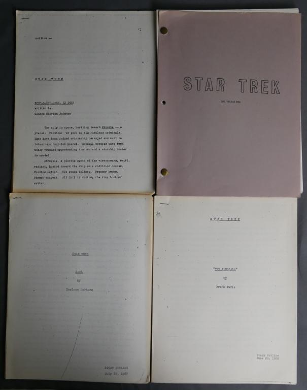Star Trek Original Scripts & Fanzines- Lot of 4 (1 of 4)