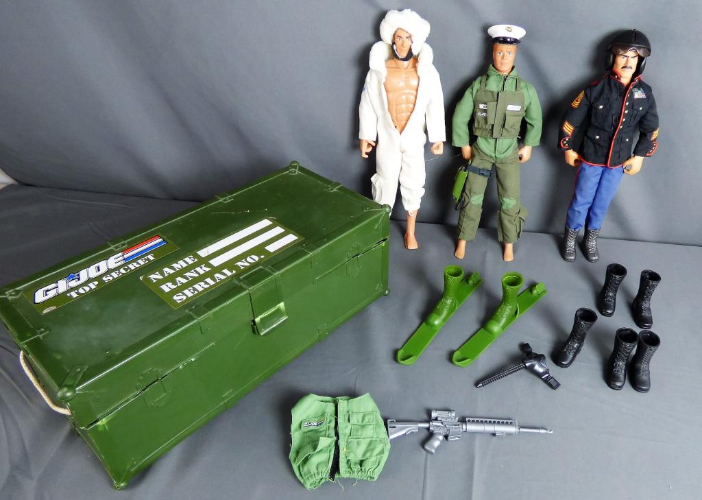 GI.joe アクションマリーン＋フットロッカー Brand New - Unopened GI JOE 40th Anniversary Action Soldier