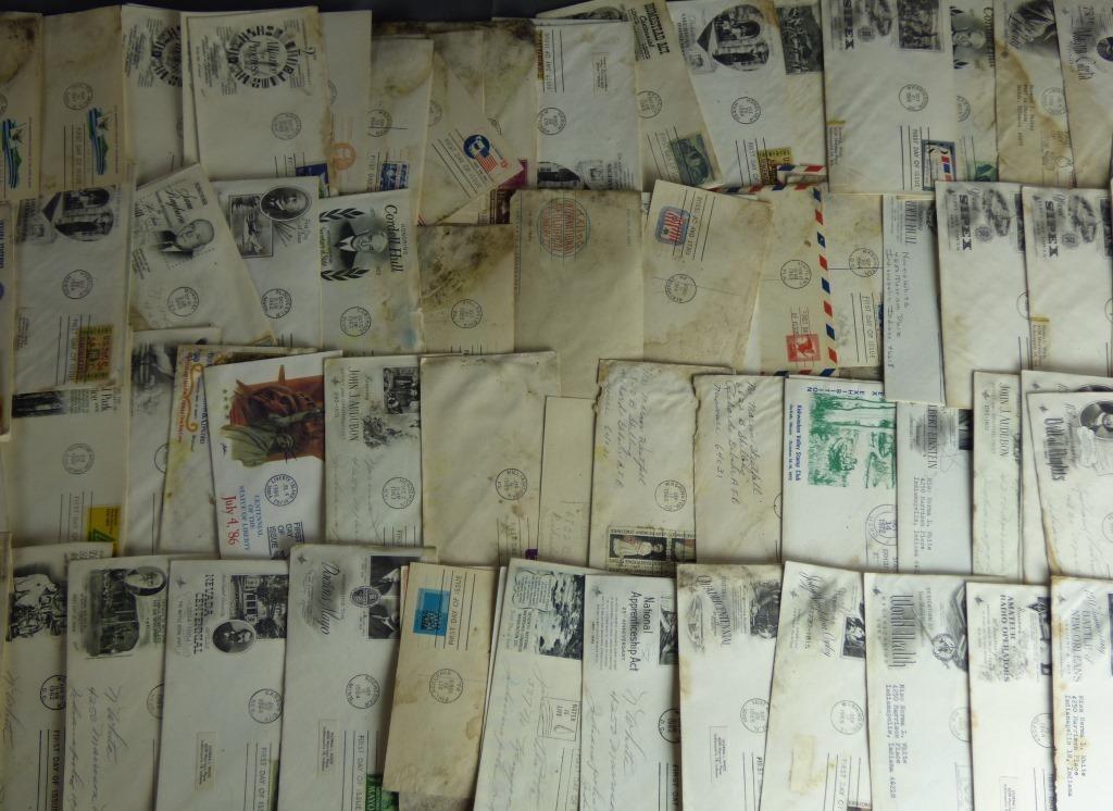 1960's US FDC First Day Covers with Stamps (1 of 9)