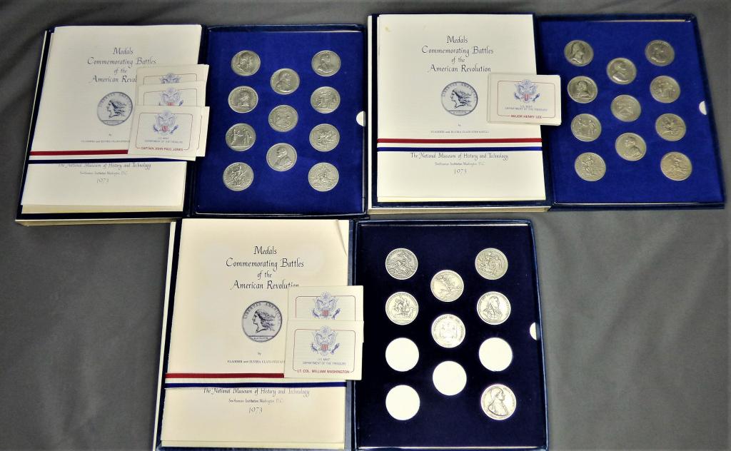 US Mint America's First Medals - Battles of Revolu (1 of 16)