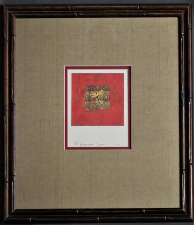 Nina Matsuno Dragonfly Mixed Media Wall Art (1 of 4)